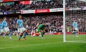 It ends with a draw at the Emirates, Arsenal and City part ways peacefully