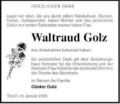 Waltraud Golz | Nordkurier Anzeigen