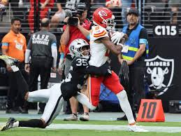 Chiefs’ Tyquan Thornton suffers gruesome ankle injury on 55-yard catch vs. Raiders — The New York Times