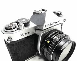 Image of Pentax film camera