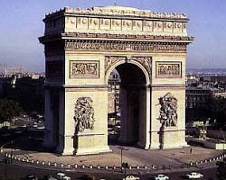 Image of Arc de Triomphe Paris Napoleonic architecture