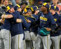 Brilliant Brewers reach first World Series since 1982 as Dodgers blow 4-0 lead - The Guardian