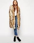 Brody Longline Plush Faux Fur Coat at m