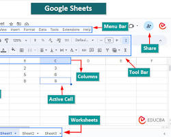 Gambar Google Sheets interface