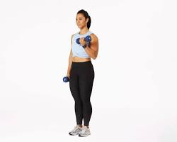 Bicep curls workout