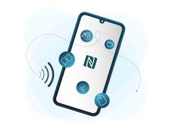 Immagine di Trasferimento di dati con NFC