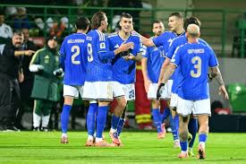 Mancini and Esposito strike as Italy face 17-goal mountain at San Siro