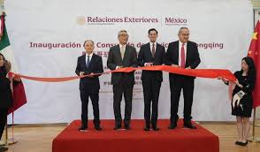 Secretario Velasco inaugura el Consulado de México en la ciudad de Chongqing, China