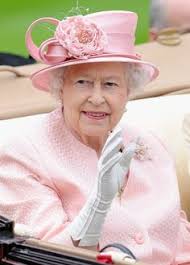 Image result for queen elizabeth pink suit