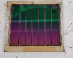 Image of Transparent perovskite solar cell film
