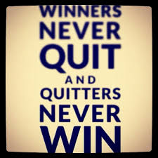 Team Athlete Life • Winners NEVER quit and quitters never win.... via Relatably.com