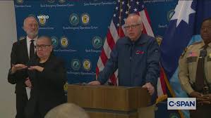 Minnesota Gov. Tim Walz Holds News Conference on Fatal Shooting Death By Federal Agents