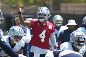 Dak Prescott at Training Camp