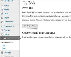 Image of WordPress tool