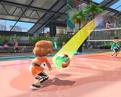 Nintendo Switch Sportsのバレーボールの画像