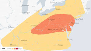 Millions Across the Northeast Face Heavy Rain and Powerful Winds on Tuesday