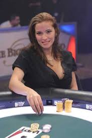 Lily Elviro Schöne Professionelle Pokerspielerin weiblich