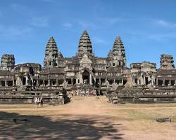 Image of Angkor Wat main temple, Cambodia