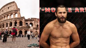 Jorge Masvidal enters discussions with the Italian government to stage 
major fight in the Colosseum