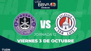 Mazatlán vs. Atlético de San Luis: Liga MX Apertura 2025 Jornada 12