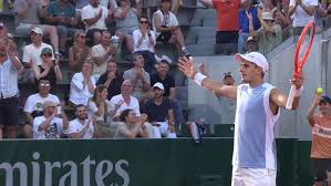 VIDEO. 3e tour (H) : le lob somptueux de Matteo Arnaldi - Roland-Garros