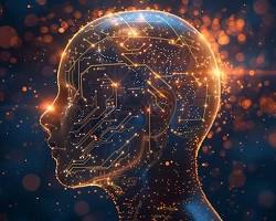 futuristic artificial intelligence concept digital art، من إنشاء الذكاء الاصطناعي
