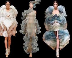 Image of Wearable Art couture winter fashion 2024