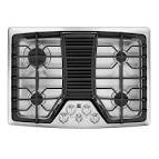 Gas downdraft cooktop