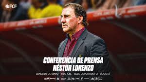 Conferencia de prensa: Néstor Lorenzo, Director Técnico de la Selección Colombia Masculina de Mayores