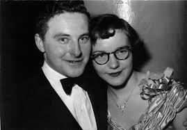 Bill Diederich and Mary Klein (Click on image to enlarge.) Mary and Bill attending a formal dance at Marquette University. - PhDiederichBillKleinMary003-490