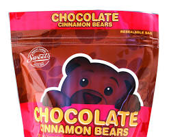 Chocolate bears candy