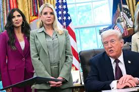 Newsom’s Wife, Democrats Criticize Trump’s Cabinet Departures