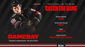 Blackhawks Face Predators in 'Black Out' Game: Preview and Analysis