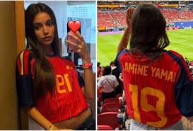 Namorada de Lamine Yamal publica foto pronta para jogo da Copa