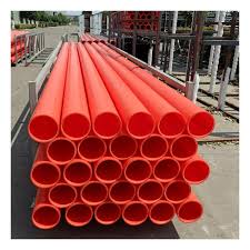 Orange Color MPP Underground Electrical Cable Conduit Pipe