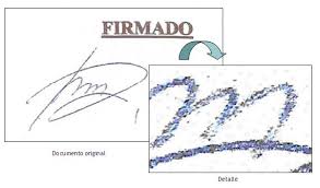 Resultat d'imatges de falsificación de firmas