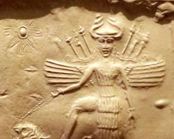 Imagem de Inanna, Sumerian goddess of love and war