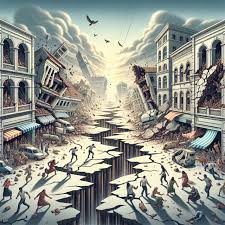 Earthquake Shakes Guatemala City Buildings