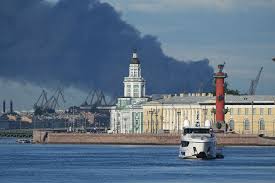 Ukraine targets St Petersburg as ‘Putin’s Davos’ gets underway