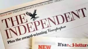 Hasil carian imej untuk 英国《独立报》