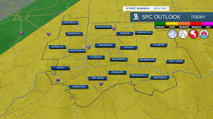 Severe Weather Threat Across Ohio Valley and Western New York