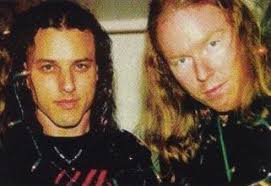 Richard and the late Chuck Schuldiner of Death. « Previous Image | Full-Size Image | Main Gallery Page | Next Image » - Richard-and-the-late-Chuck-Schuldiner-of-Death