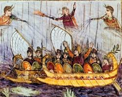 Image of Aeneid Book 1 classical art Juno Storm Carthage Aeneas shipwreck