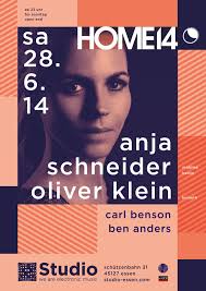Home14 mit ANJA SCHNEIDER. Samstag, 28.06.14 - 23:00 Uhr STUDIO Club , Essen - flyer_image-default-1