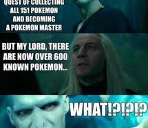 funny, harry potter, lord voldemort, pokemon - image #318223 on ... via Relatably.com