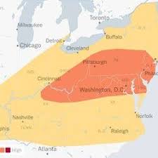 Millions Across the Northeast Face Heavy Rain and Powerful Winds on Tuesday