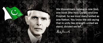 Greatest three renowned quotes by muhammad ali jinnah picture Hindi via Relatably.com