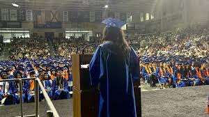 Valedictorian's speech cut after unscripted immigration comment