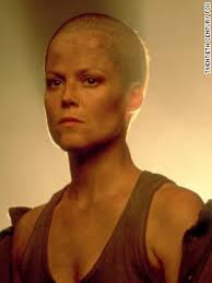 Sigourney Weaver sported a shaved head when she reprised her role as Ellen Ripley in 1992&#39;s &quot;Alien 3.&quot; - 120612042259-shaved-head-sigourney-weaver-vertical-gallery