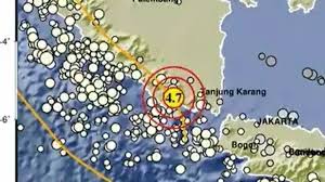 Two earthquakes shake Indonesia’s Tanggamus, with 20 aftershocks recorded